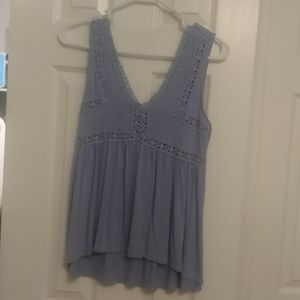 Light blue tank top